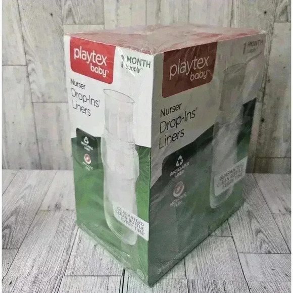 2 PLAYTEX BABY NURSER DROP-INS DROP IN BABY BOTTLE DISPOSABLE LINERS 150 COUNT - Picture 3 of 5
